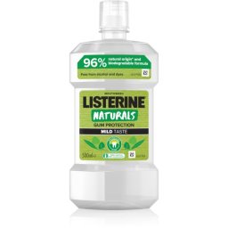 Listerine Naturals Gum Protection apă de gură Mild Mint 500 ml