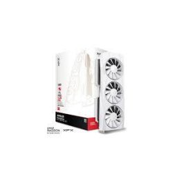 Placa video AMD Radeon RX 9070 XT Quicksilver White 16GB, GDDR6, 256 bit