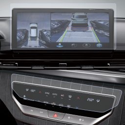 SSangYong Rexton 2024+ Set (2 buc.) Folii de Protectie pentru Navigatie si Aer Conditionat - HD-Premium FoliaTa