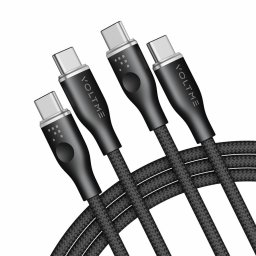 Voltme Powerlink Rugg Series CTC 5A/100W 1,8m (negru) - cablu de încărcare