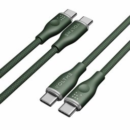 Voltme Powerlink Rugg Series CTC 3A/60W 1,0m (verde) - cablu de încărcare