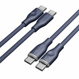 Voltme Powerlink Rugg Series CTC 3A/60W 1,0m (albastru) - cablu de încărcare