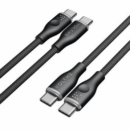 Voltme Powerlink Rugg Series CTC 3A/60W 1,0m (negru) - cablu de încărcare