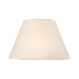Abajur de schimb JUTA, E27, Ø 19 cm, crem