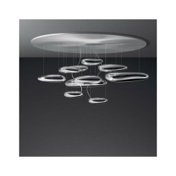 Lustră LED dimabilă aplicată Artemide 1366110A MERCURY LED/58W/230V 3000K