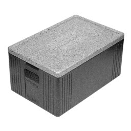 Cutie termoizolanta din spuma poliuretanica Basta-Box XL 44L, GN1 / 1, negru