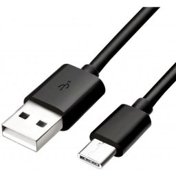 Cablu Samsung EP-DG970BBE, USB Type-C la USB Type-A, 1m, Negru