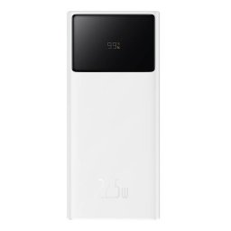Baterie externa Powerbank Baseus Star-Lord 20000mAh, 2xUSB, USB-C, 22.5W (white)