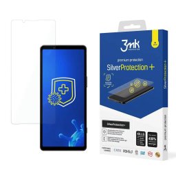 Folie de protecție Xperia 5 V 3mk Silver Protect+, Antimicrobiană Sony Plastic
