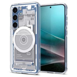 Husa Ultra Hybrid Zero One (MagFit) Galaxy S25 – alb