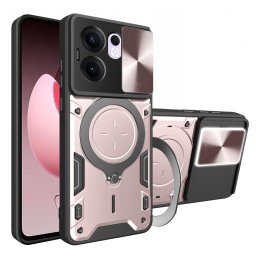 Husa Husa pentru Oppo Reno13 F 4G / Reno13 F 5G / Reno13 FS 5G - Techsuit CamGuard Pro - Rose Gold