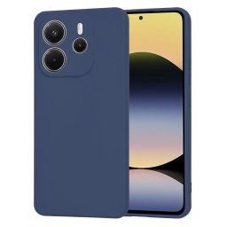 Husa Husa pentru Xiaomi Redmi Note 14 4G (163.25 x 76.55 x 8.16mm) - Techsuit SoftFlex - Navy Blue