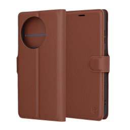 Husa Husa pentru OnePlus 13R - Techsuit Leather Folio - Brown
