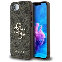 Husa Husa pentru iPhone 16e - Guess Hardcase 4G Big Logo (GUHCPSE44GMGBR) - Brown