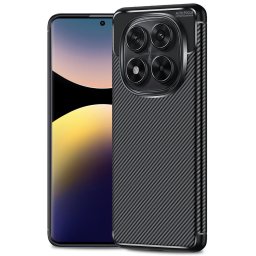 Husa Husa pentru Xiaomi Redmi Note 14 Pro 4G / Poco F7 - Techsuit CarbonFiber - Black