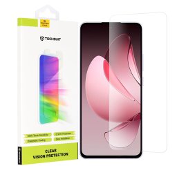 Folie pentru Oppo Reno13 F 4G / Reno13 F 5G / Reno13 FS 5G - Techsuit Clear Vision Glass - Transparent