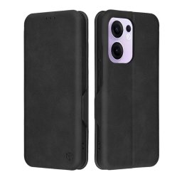Husa Husa pentru Oppo Reno13 F 4G / Reno13 F 5G / Reno13 FS 5G - Techsuit Safe Wallet Plus - Black