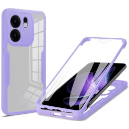Husa Husa pentru Oppo Reno13 F 4G / Reno13 F 5G / Reno13 FS 5G + Folie - Techsuit ColorVerse 360 Series - Purple