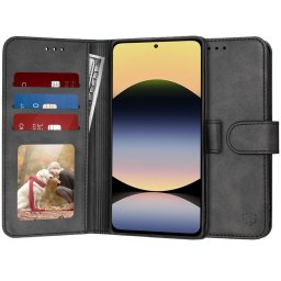 Husa Husa pentru Xiaomi Redmi Note 14 4G (163.25 x 76.55 x 8.16mm) - Techsuit Diary Book - Black