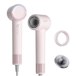 Uscator de par 50943, 1300 W, 3 trepte de temperatura, Roz