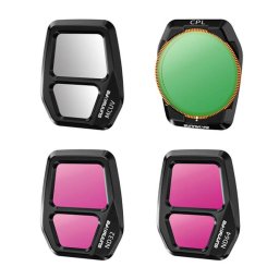 Sunnylife Lens Filter A3S-FI928 4pcs Mixture for AIR 3S