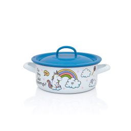 Cratita 0.75l cu capac Dino Metalacemail/12cm/0.75l