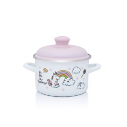 Oala 2l cu capac Unicorn Metalacemail/16cm/2l