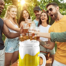 Galeata Halba de Bere Gonflabila