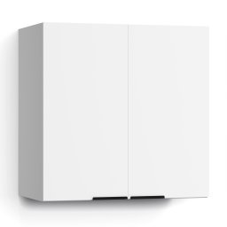 Blumfeldt WoodVista vysoká skrinka, Soft-Close, hliníkové rukoväte, udržateľné materiály (JOY-WVH600WO)