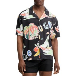 HUGO Cămaşă Beach Shirt Relaxed 10268906 01 50540065 004