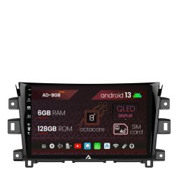 Navigatie Nissan Navara (2015+), Android 13, B-Octacore 6GB RAM + 128GB ROM, 10.1 Inch - AD-BGB10006+AD-BGRKIT163