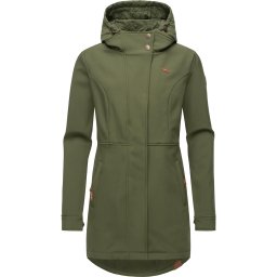 Ragwear Palton funcțională 'Ybela' verde