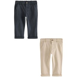 Next Pantaloni bej / albastru / bleumarin
