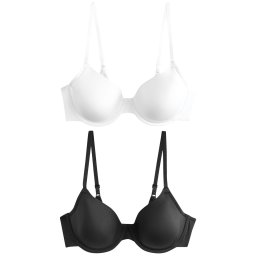Next Sutien negru / alb