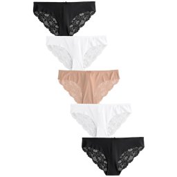 Next Slip culoarea pielii / negru / alb