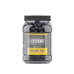 Bile de cauciuc Umarex T4E Practice RUB 50, cal. .50, 1.23 g, 500 bucati