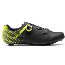 Northwave - pantofi ciclism sosea - Core Plus 2 - negru-fluo galben