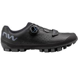 Northwave - pantofi ciclism MTB XC - Hammer Plus Wide - negru I gri inchis