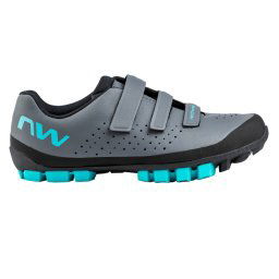 Northwave - pantofi ciclism MTB XC - Hammer W - gri inchis I turquoise