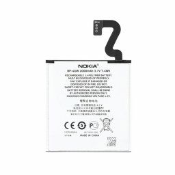 Piese si componente Baterie pentru Nokia Lumia 920, 2000mAh - OEM BP-4GW (06182) - White