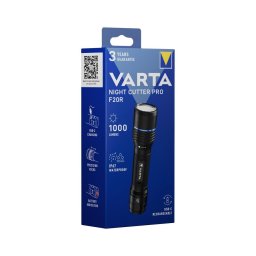 Varta 18920101111 - NIGHT CUTTER PRO F20R Lanternă LED reîncărcabilă, LED/USB, IP67