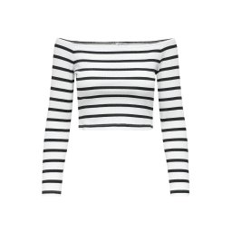 ONLY Top Onltala Life L/S Off Shoulder Cc Jrs 15339775 11-4201 TCX cloud dancer