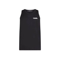 KARL LAGERFELD M T-Shirt Karl Logo Tank A1M46069 999 black