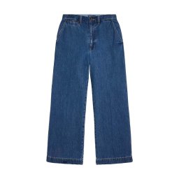 POLO RALPH LAUREN Jeans Wd Lg Crp Cropped Wide 211959033001 400 blue