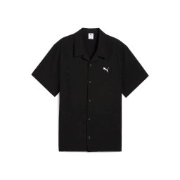 PUMA Cămaşă Wardrobe Ess Seersucker Relaxed Wv 629663 01 puma black