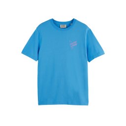 SCOTCH & SODA T-Shirt Regular Fit Left Chest Logo 180047 SC410 white