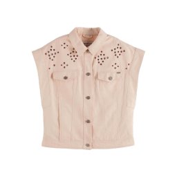 SCOTCH & SODA Geacă Sleeveless Festival U9G00586T SCU635 powdered peach
