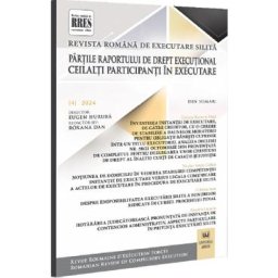 Revista romana de executare silita Nr.4 din 2024