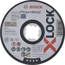 Disc abraziv pentru oțel inoxidabil și metal, 115 x 1 x 22.23 mm