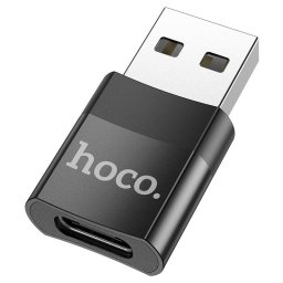 Adaptor conversie USB Type-C la USB UA17, Negru